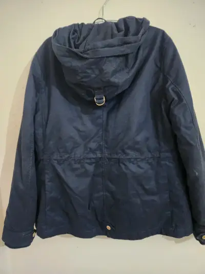 Chaqueta azul con capucha Zara Trafaluc - miniatura 2
