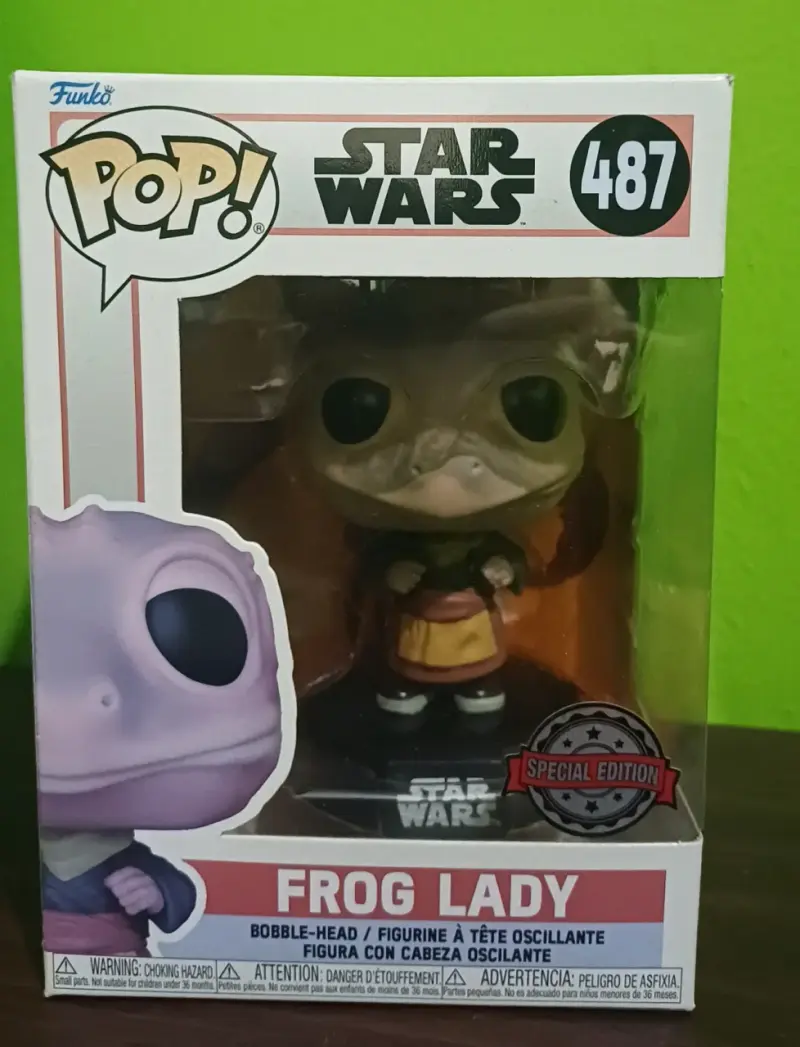Funko Pop Star Wars Frog Lady Edición Especial - 1
