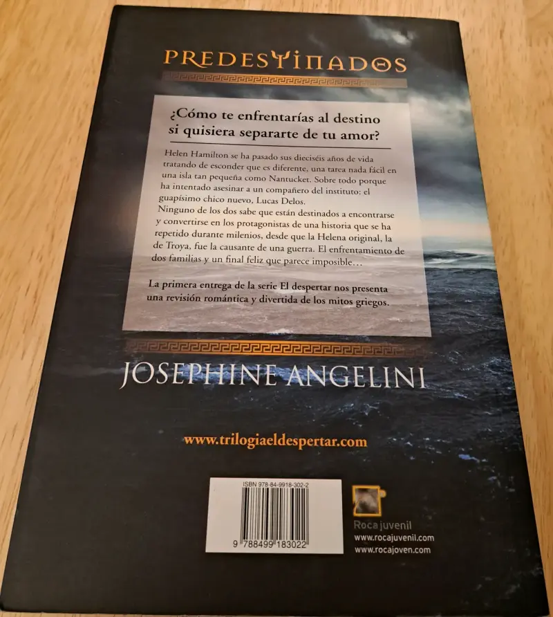Libro 'Predestinados' de Josephine Angelini - 2