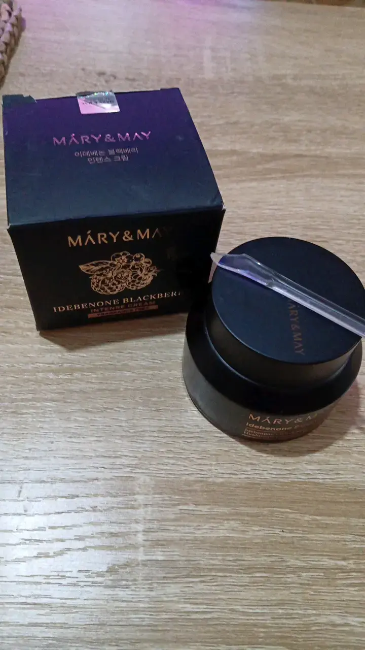 Crema Intensiva Mary & May Idebenone Blackberry
