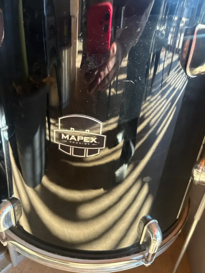 Batería acústica Mapex Prodigy negra completa - 1