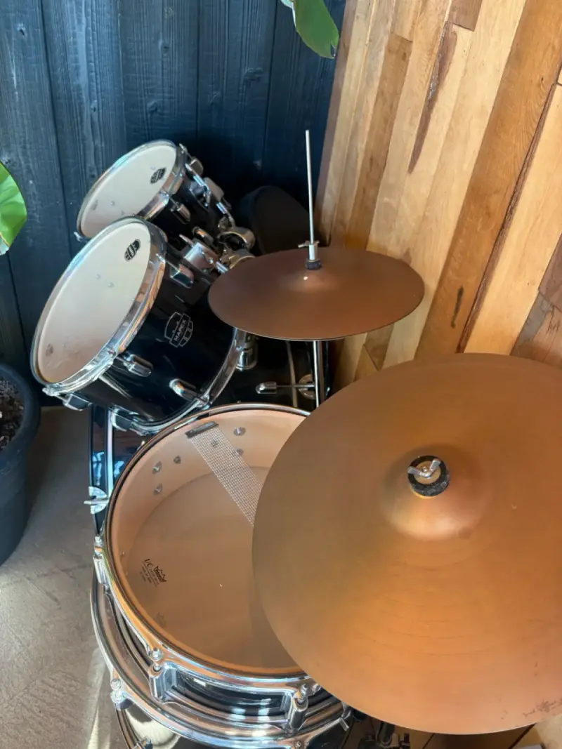 Batería acústica Mapex Prodigy negra completa - 2