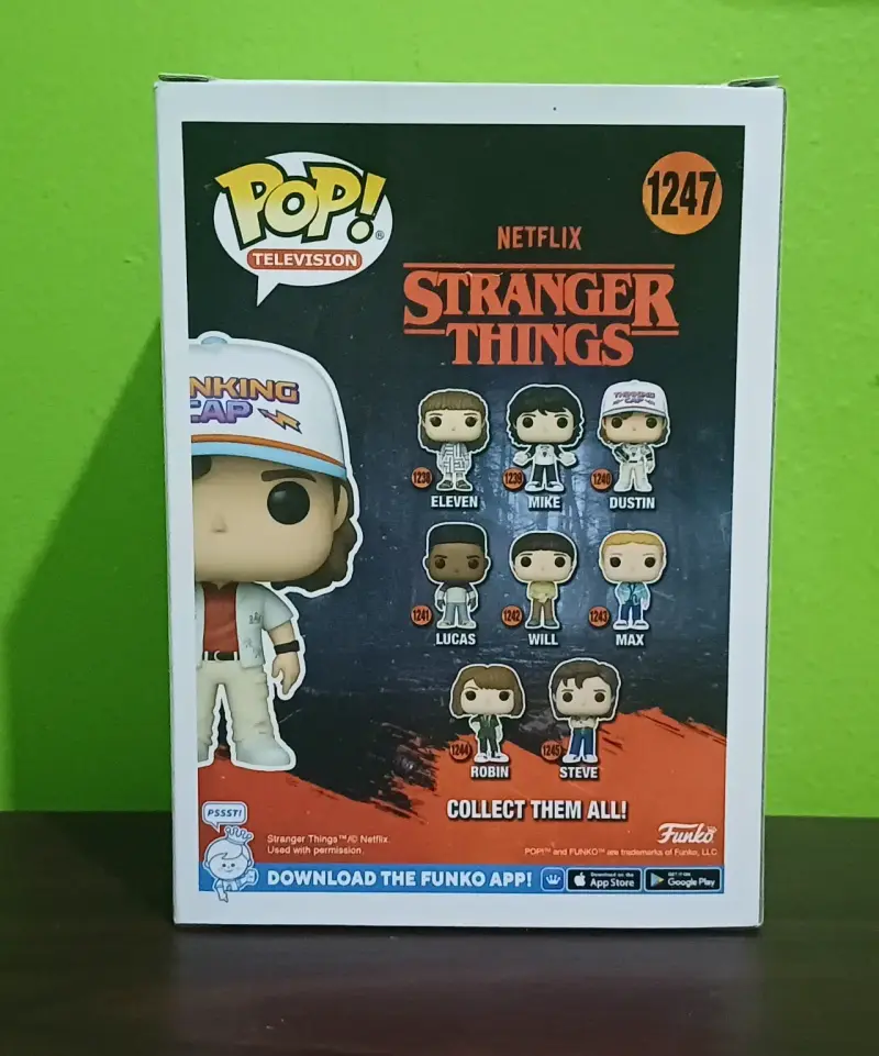 Funko Pop Dustin Stranger Things Edición Especial - 2