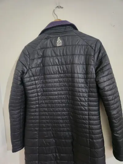 Chaqueta acolchada negra para mujer GeoGraphy - miniatura 3