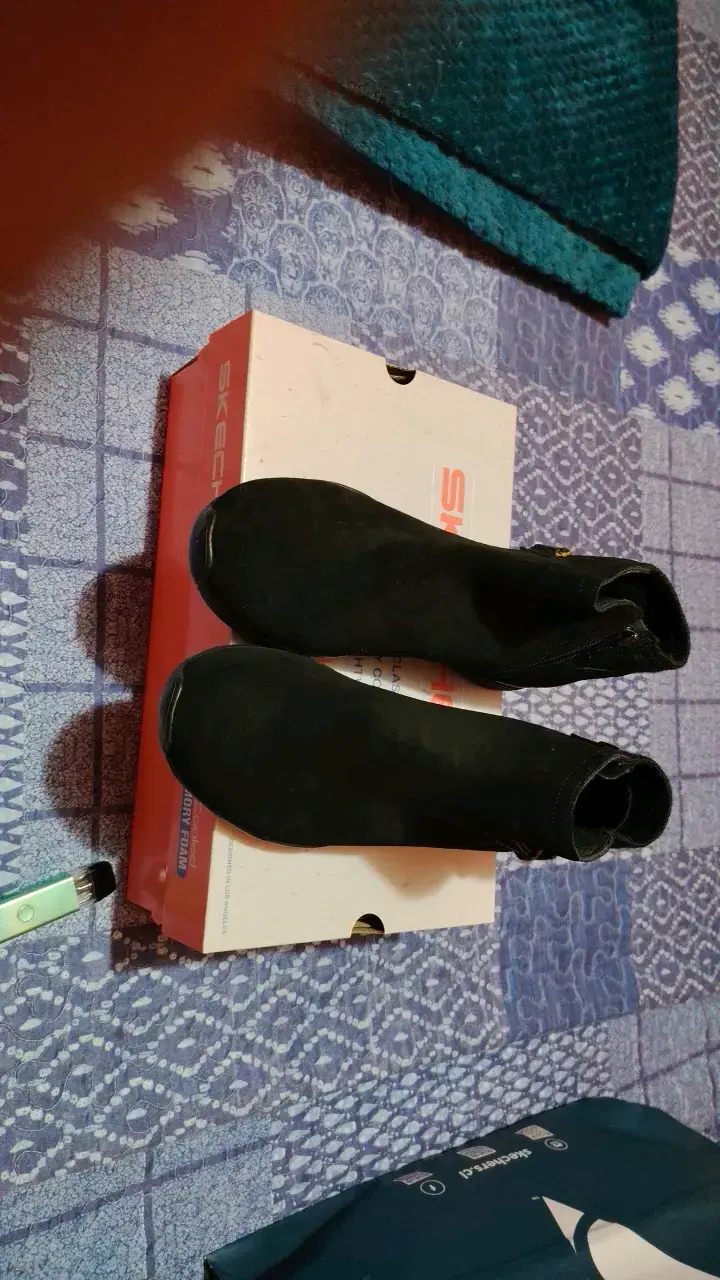 Botines Skechers negros con Memory Foam - 3