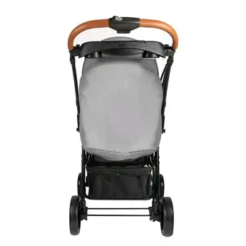 Coche de bebé con silla de auto Cosco gris - 4
