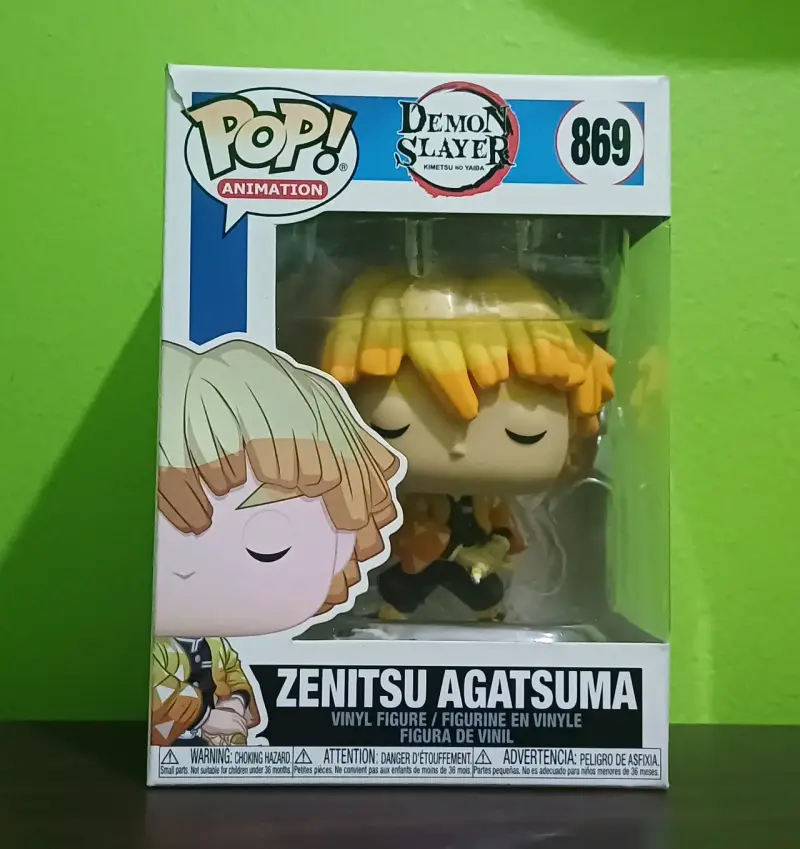 Figura Funko Pop Zenitsu Agatsuma Demon Slayer - 1