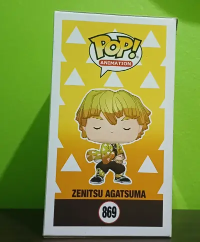 Figura Funko Pop Zenitsu Agatsuma Demon Slayer - miniatura 2