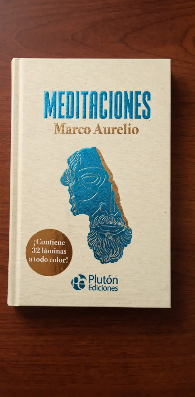 Libro Meditaciones de Marco Aurelio con láminas a color - 1