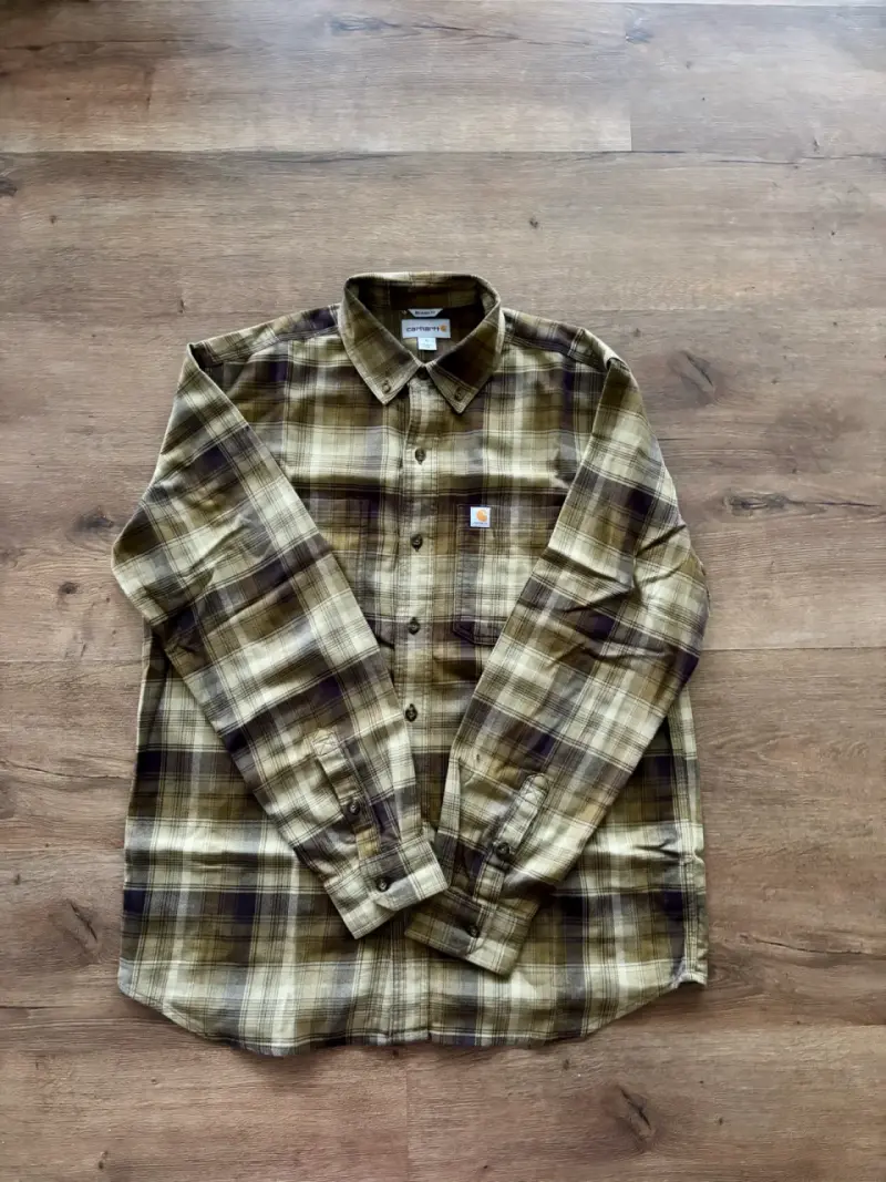 Camisa de franela a cuadros Carhartt para hombre - 1