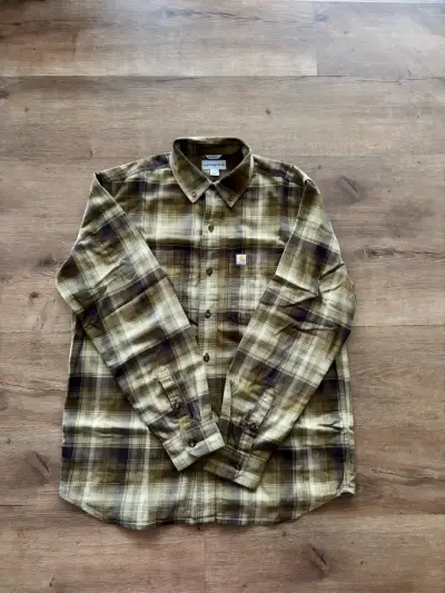 Camisa de franela a cuadros Carhartt para hombre - miniatura 1