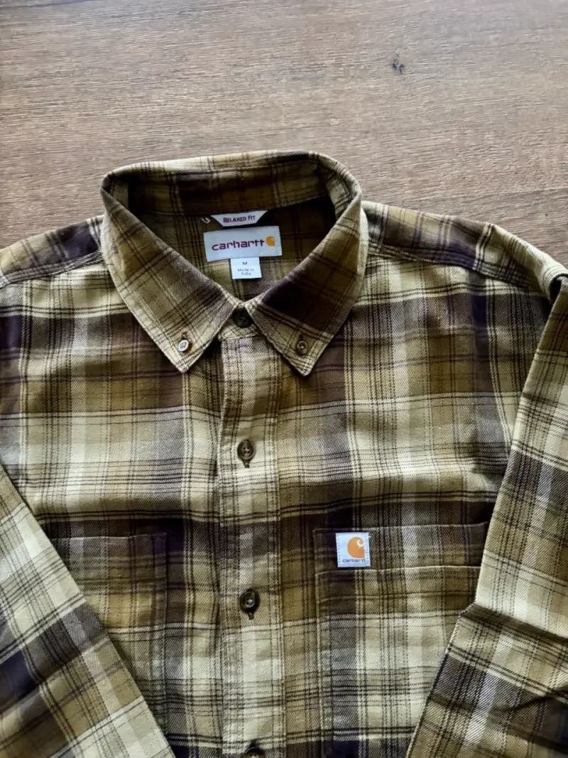 Camisa de franela a cuadros Carhartt para hombre - 2
