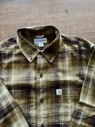 Camisa de franela a cuadros Carhartt para hombre - miniatura 2