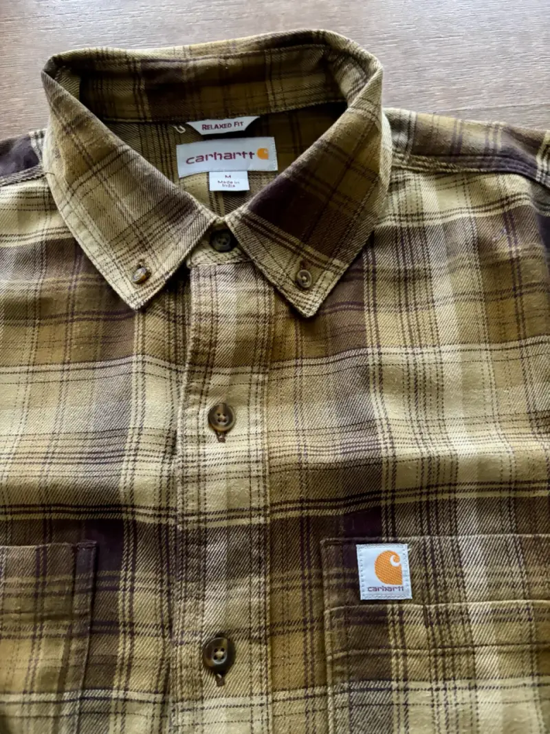 Camisa de franela a cuadros Carhartt para hombre - 3