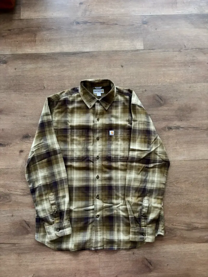 Camisa de franela a cuadros Carhartt para hombre - 4