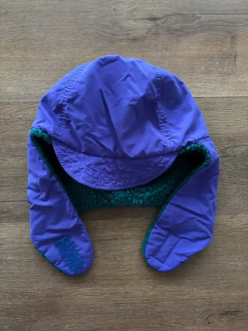 Gorro de invierno Columbia morado con forro polar - 3