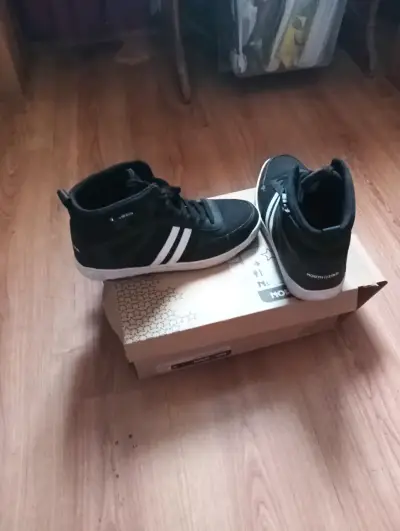 Zapatillas negras de caña alta North Star - miniatura 1