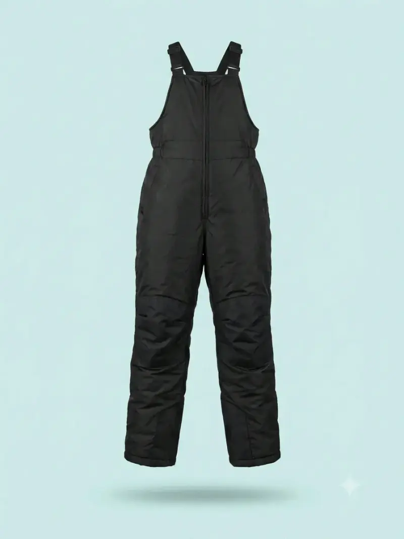 Pantalón de nieve negro para niños - 1