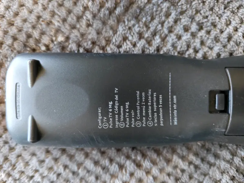 Control remoto universal VTR para TV y DVD - 2