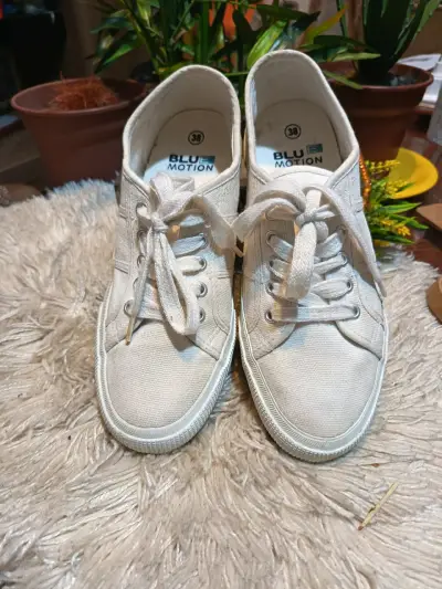Zapatillas blancas casuales Blu Motion - miniatura 3