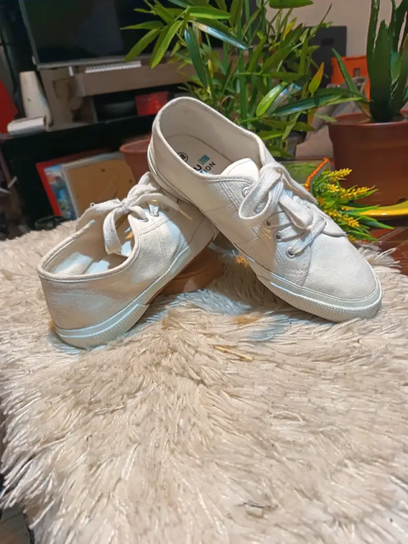 Zapatillas blancas casuales Blu Motion - 4
