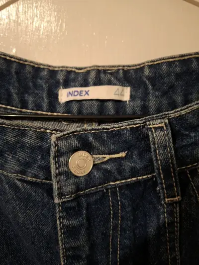 Jeans de mezclilla azul para hombre talla 44 - miniatura 2