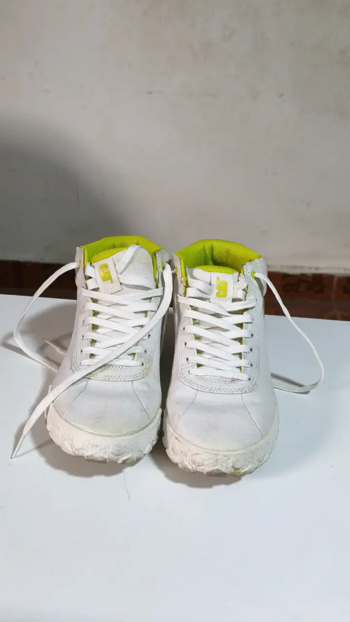 Zapatillas altas blancas CAT - 2