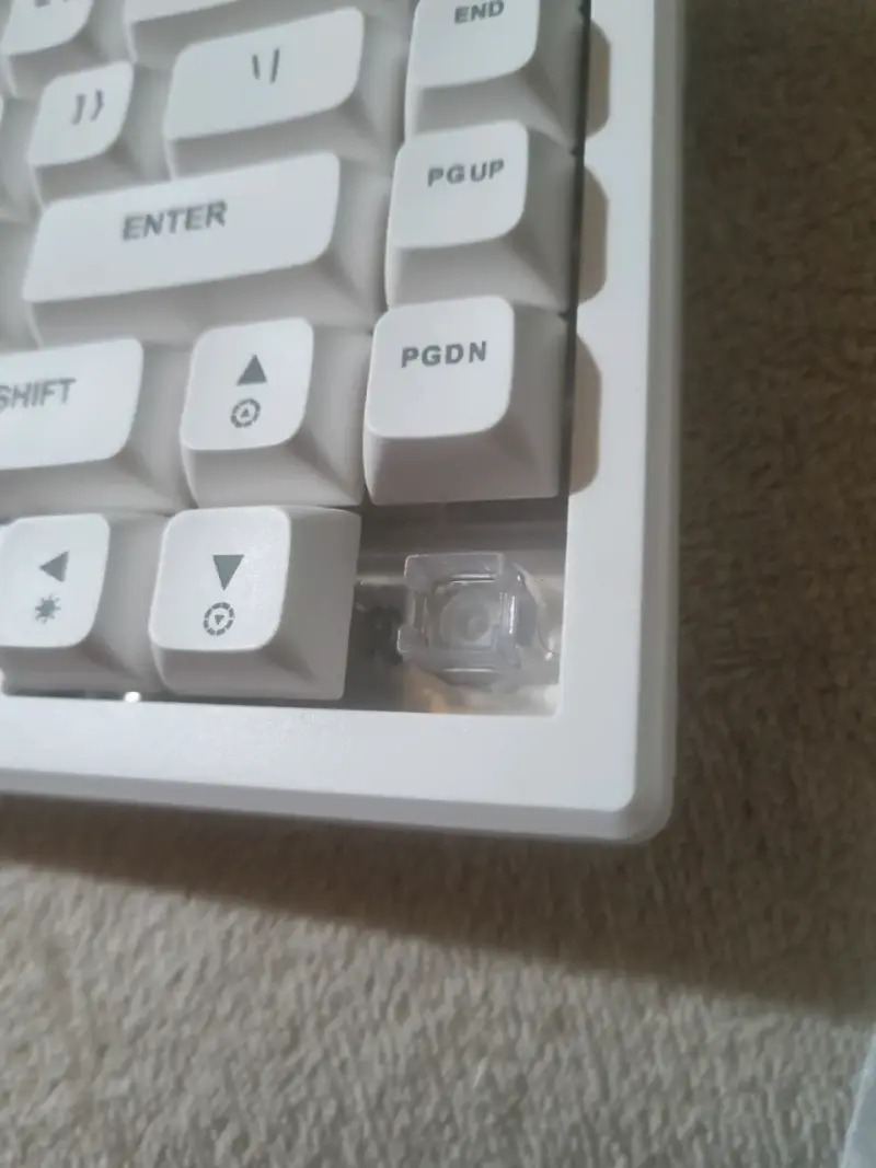 Teclado Membrana RGB con perilla de control - 3