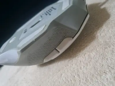 Mouse gaming HP blanco y gris - miniatura 4