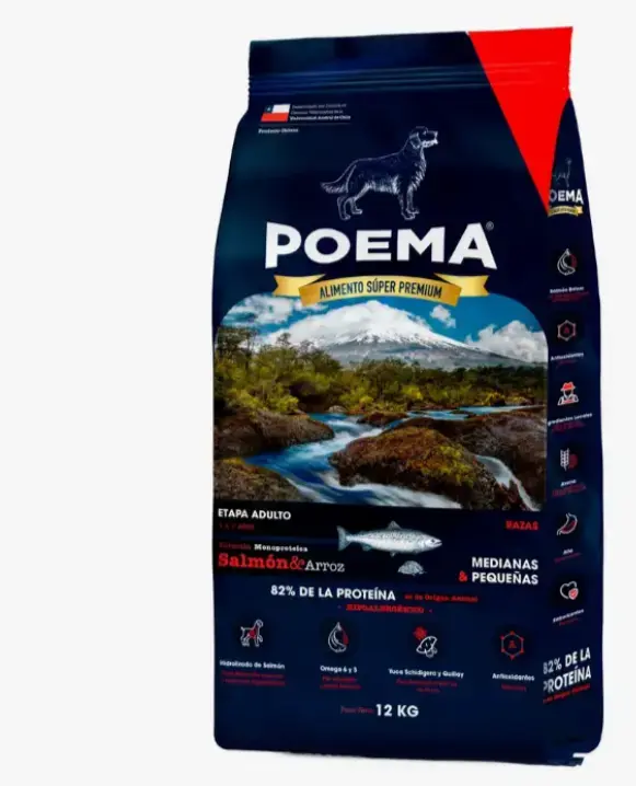 Alimento para perro Poema Adulto Salmón y Arroz 1 - 1