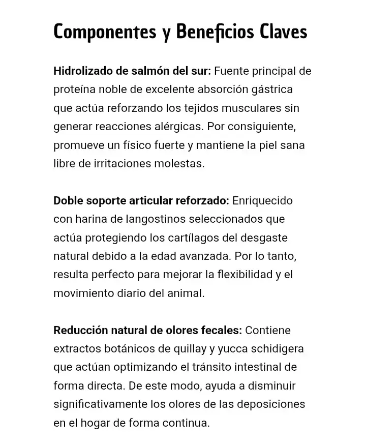 Alimento para perro Poema Adulto Salmón y Arroz 1 - 3