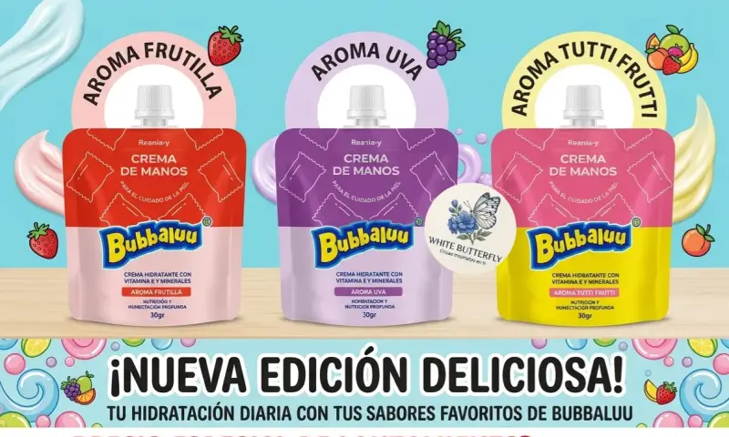 Set de Cremas de Manos Aromáticas Bubbaluu - 1