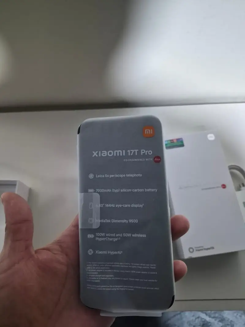 OPORTUNIDAD Xiaomi 17T Pro 512gb/12gb RAM - 2
