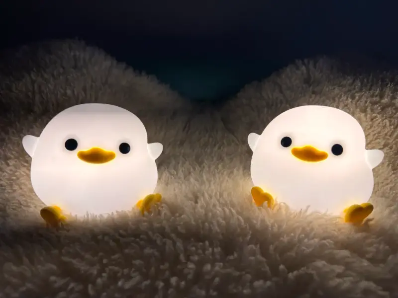 Lámpara LED de silicona en forma de patito - 2