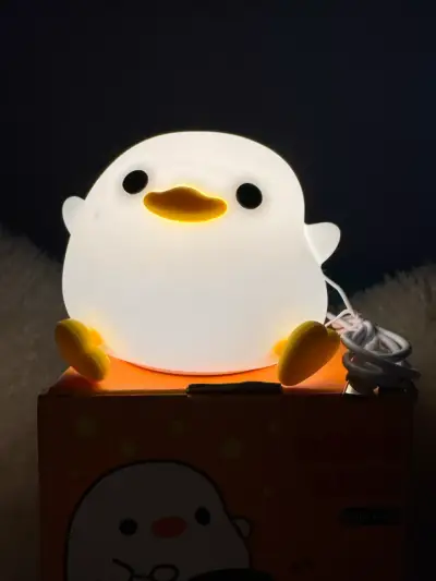 Lámpara LED de silicona en forma de patito - miniatura 3