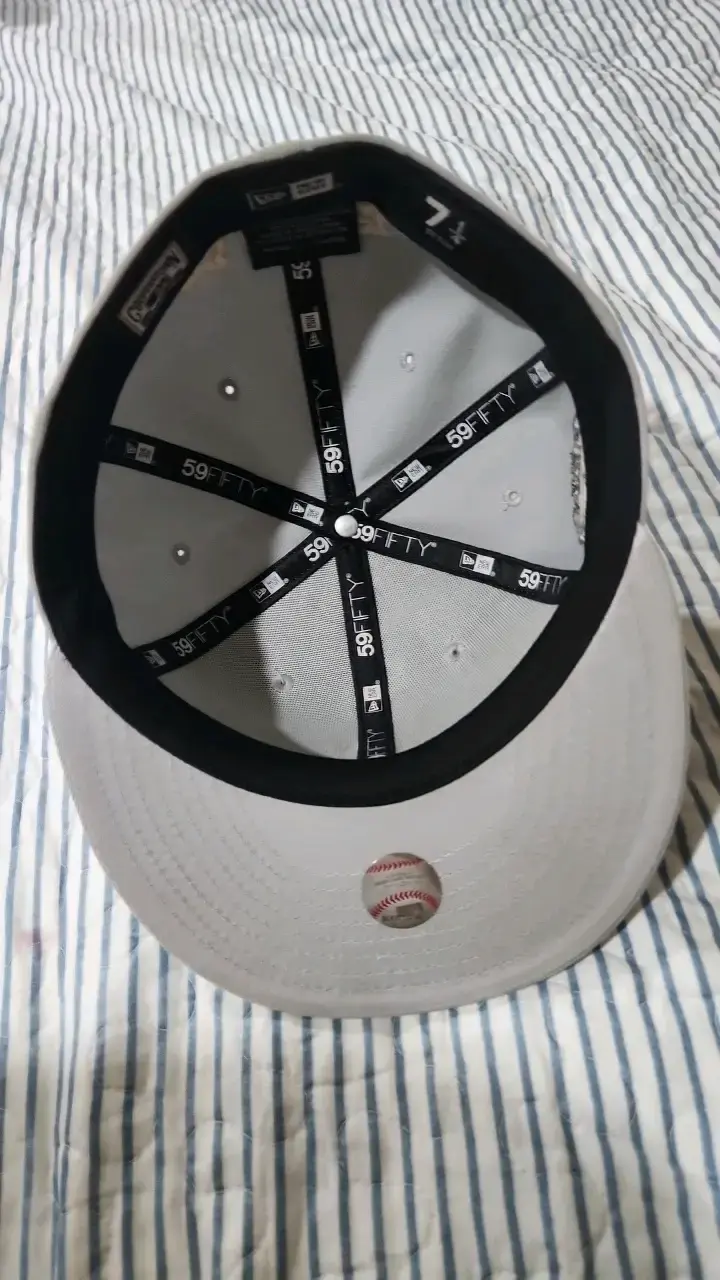 Gorra New Era 59FIFTY Los Angeles gris - 3