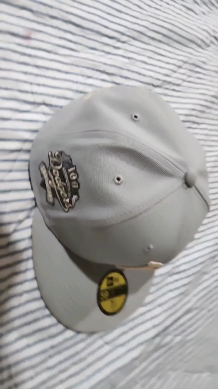 Gorra New Era 59FIFTY Los Angeles gris - 4