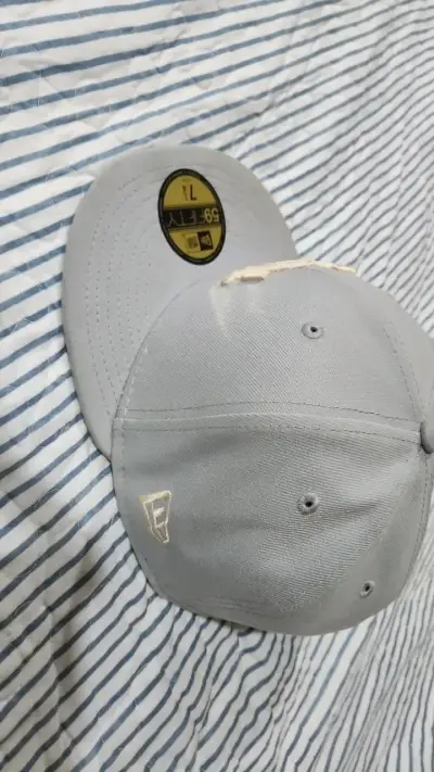Gorra New Era 59FIFTY Los Angeles gris - miniatura 5