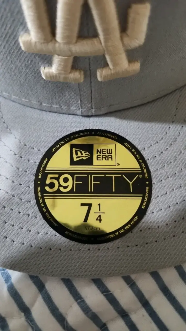 Gorra New Era 59FIFTY Los Angeles gris - 6