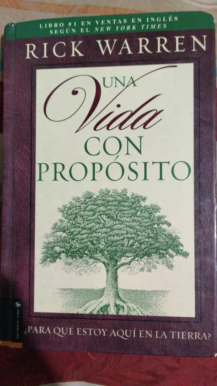 Libro 'Una Vida con Propósito' de Rick Warren - 1