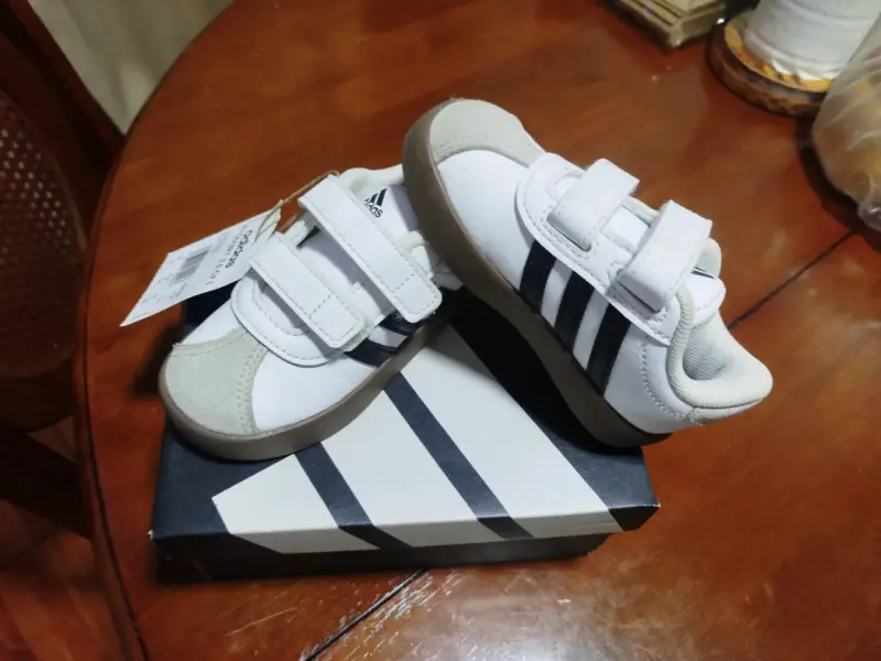 Zapatillas deportivas para niños Adidas blancas - 2