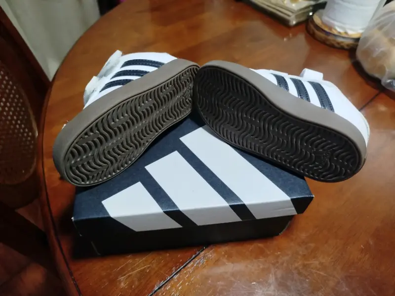 Zapatillas deportivas para niños Adidas blancas - 3