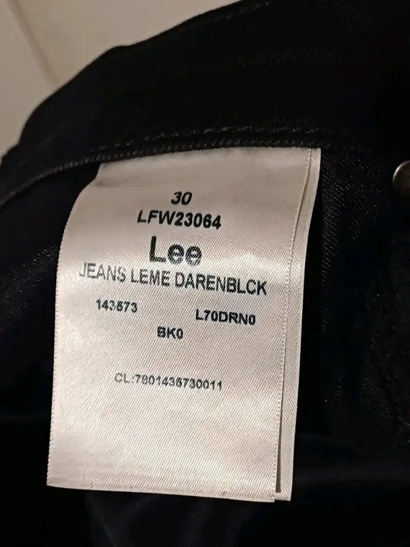 Jeans Negros Lee Hombre - 5