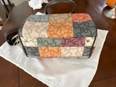Bolso de mano Tous multicolor con diseño patchwork - miniatura 1