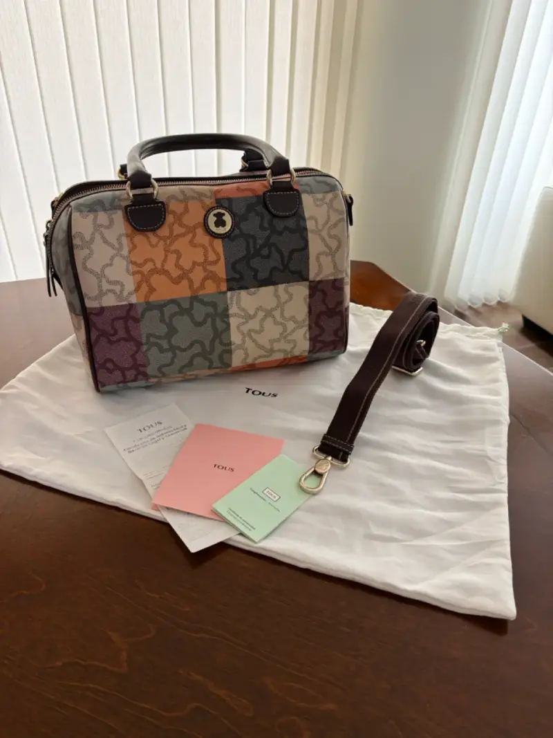Bolso de mano Tous multicolor con diseño patchwork - 3