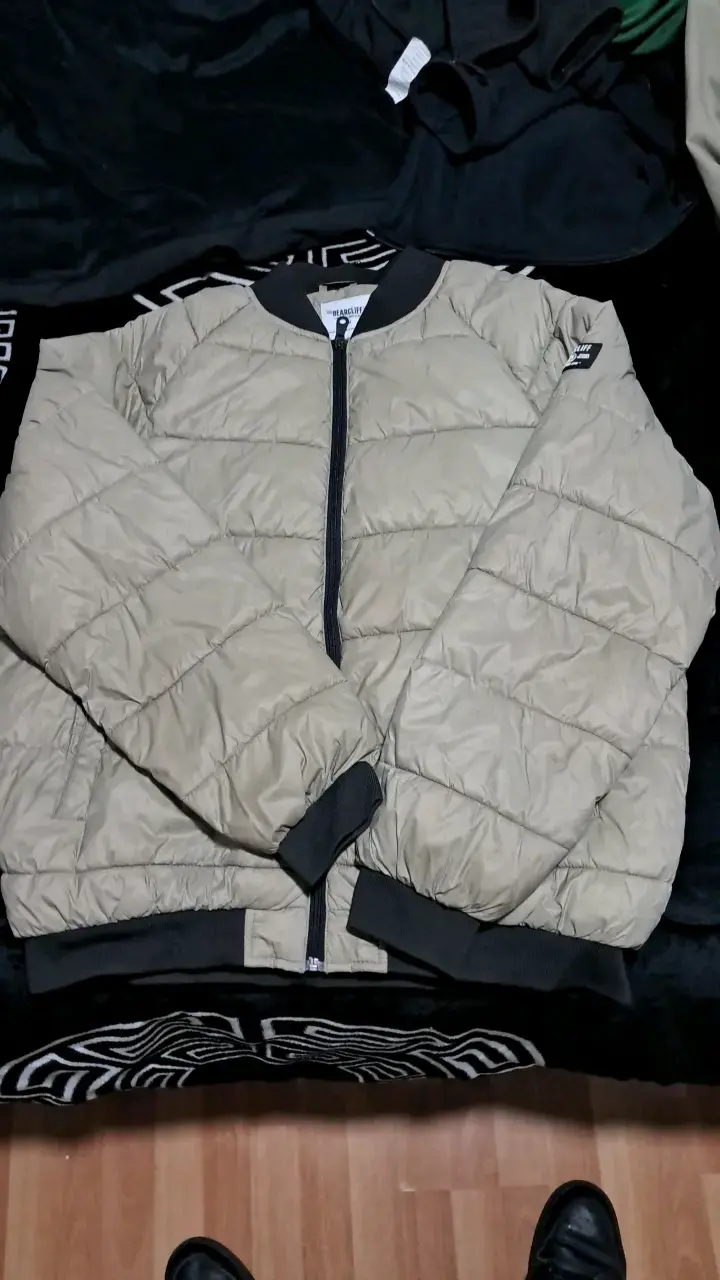 Chaqueta acolchada beige Bearcliff para hombre - 1