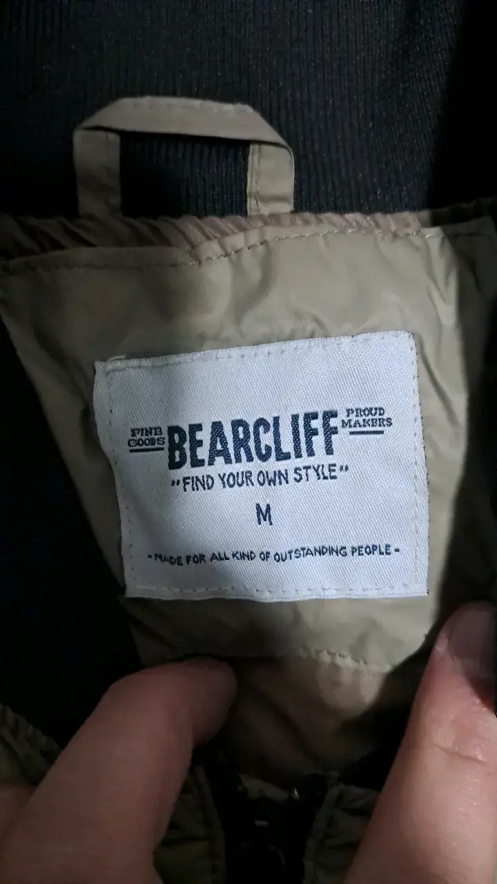 Chaqueta acolchada beige Bearcliff para hombre - 2