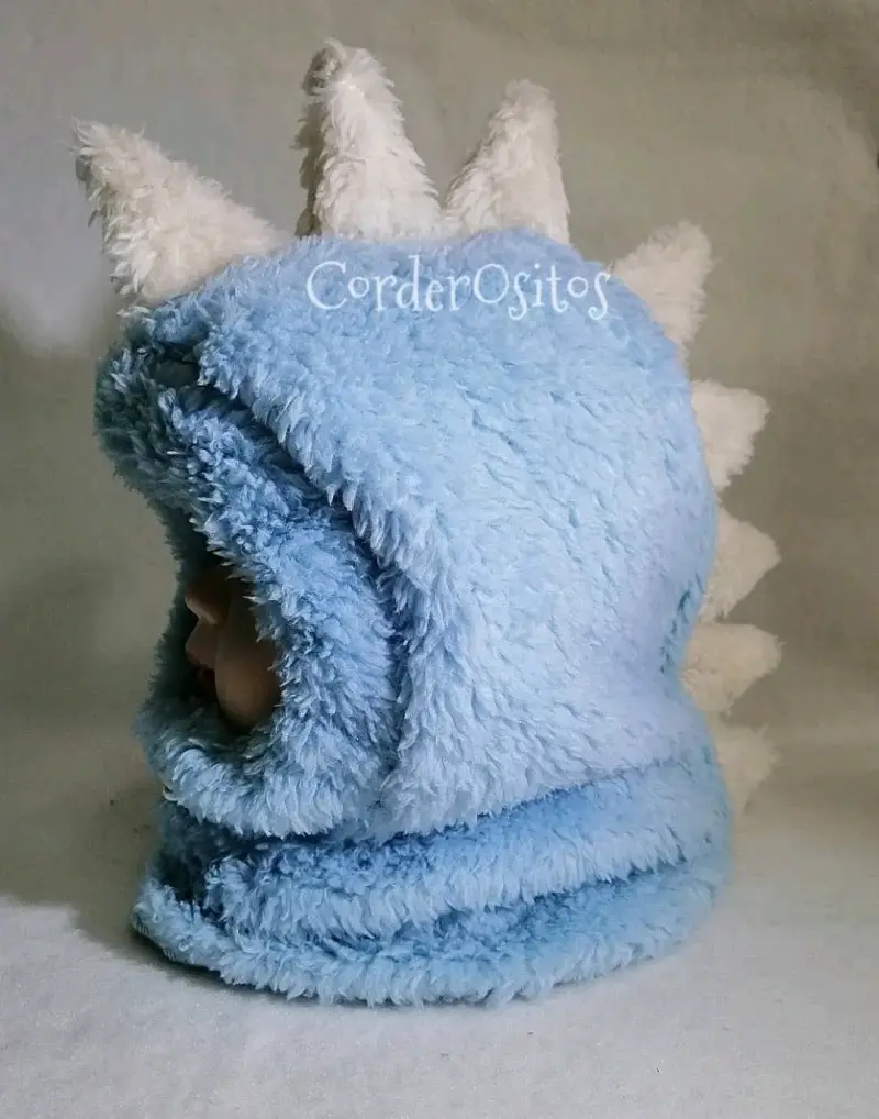 Gorro de dinosaurio para niños CorderOsitos - 5
