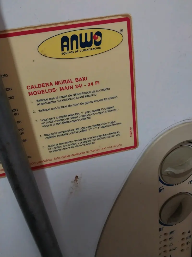 Caldera mural Baxi Anwo Main 241-24 Fi - 4