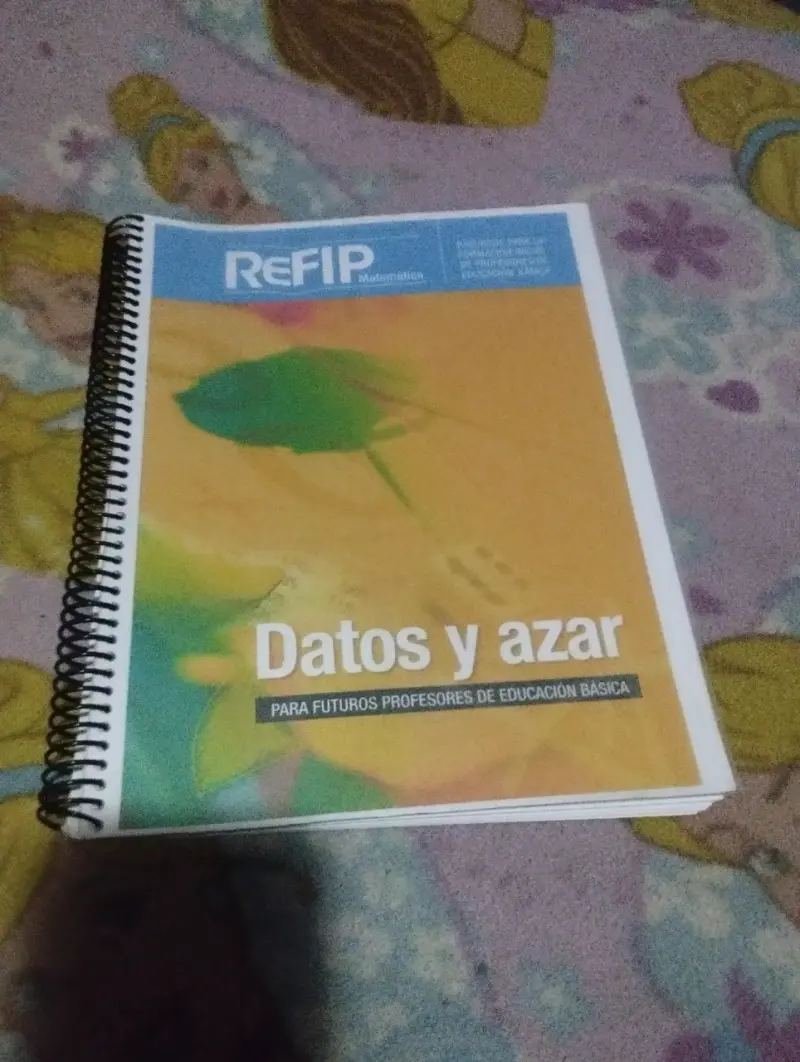 Libro ReFIP Matemática: Datos y Azar - Anillado